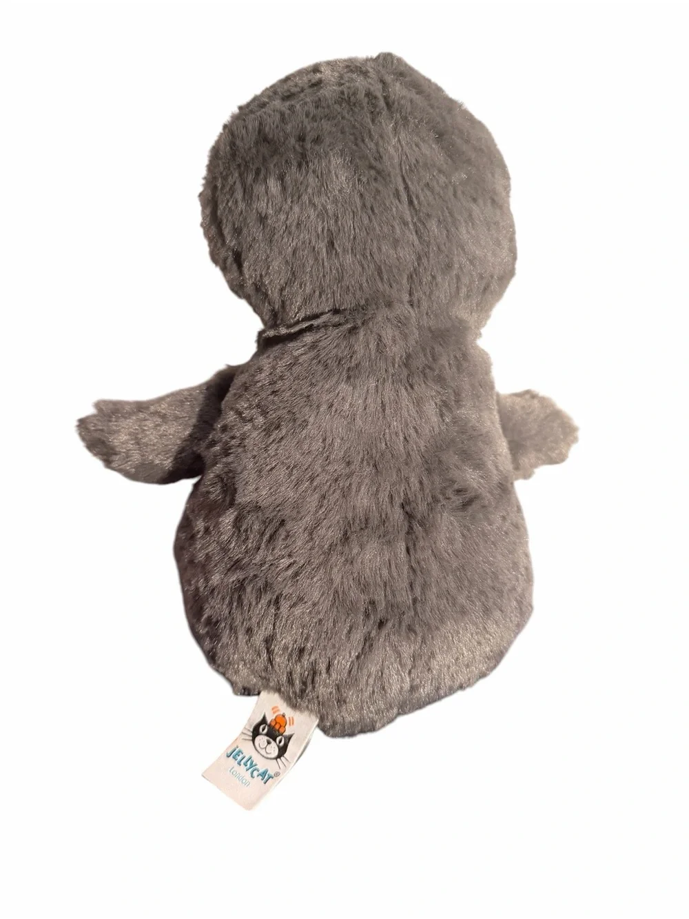 Jellycat Plush Penguin in Cream, Gray & Orange